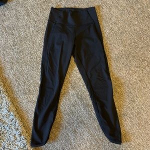 Lululemon 7/8 tight with mesh detail